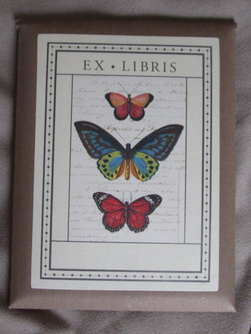 NWT packet of bookplates